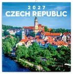 Kalendář 2027 poznámkový: Česká republika 2027, 20 x 20 cm