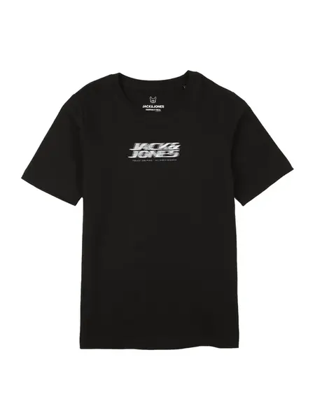 Jack & Jones Junior Tričko 'JCOFUSION'  čierna / biela