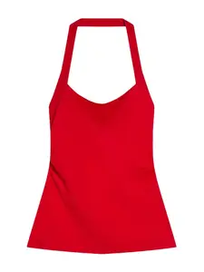 Bershka Top  červená