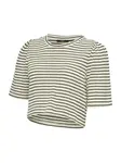 Vero Moda Maternity Tričko 'VMMOHIA'  béžová / čierna