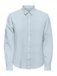 Only & Sons Košeľa 'ONSCANTLEY'  nebesky modrá / biela