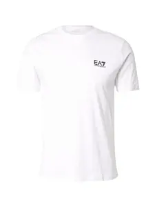 EA7 Emporio Armani Tričko  čierna / biela