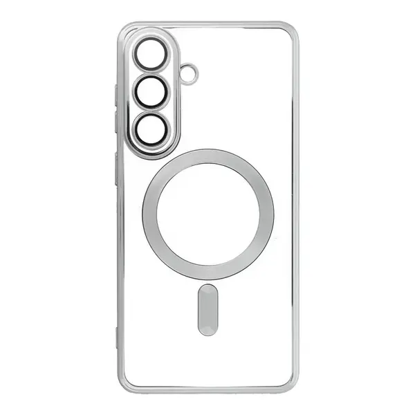 Electro Mag Cover s MagSafe, Samsung Galaxy S26 Plus, stříbrné