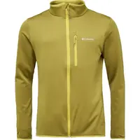 Columbia ESSENTIAL HIKE™ GRID FLEECE FULL ZIP Pánska flísová mikina, žltá, veľkosť