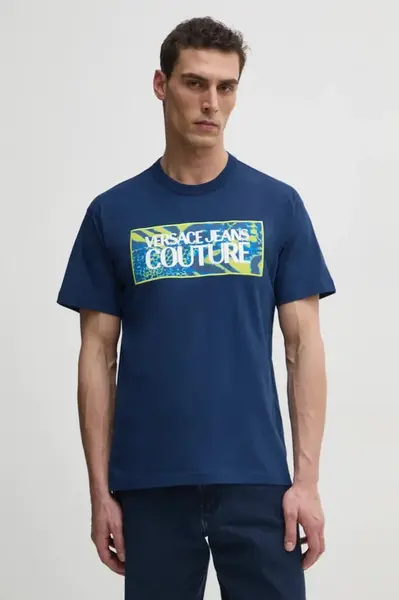 Bavlněné tričko Versace Jeans Couture