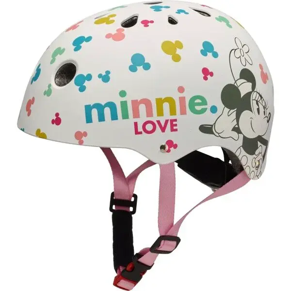 Disney MINNIE Dětská freestyle přilba, bílá, velikost (54 - 58)