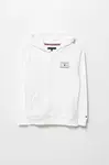 Dětská mikina Tommy Hilfiger bílá barva, s kapucí, s potiskem, KB0KB09568