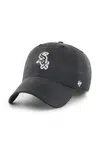 Kšiltovka 47 brand MLB Chicago White Sox černá barva, s aplikací, B-BRRRC06BBU-BK