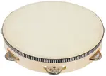 PP World Percussion Wooden Tambourine ~ 25cm Natural