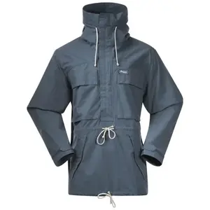 Bergans ARCHETYPE ANORAK Unisex outdoorová bunda, tmavě modrá, velikost