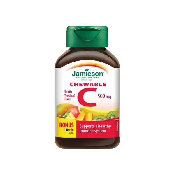 Jamieson Vitamin C 500mg Tr.ov.cucací Tbl.100+20