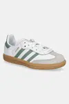 Dětské sneakers boty adidas Originals SAMBA OG zelená barva, JP5483