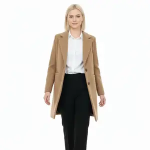 Camel Classic Striped Yups Coat