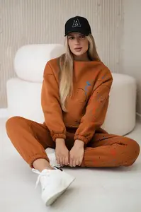 Zateplený set s barevným potiskem velblouda