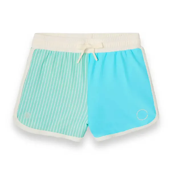 KiETLA ICONIK plavky s UV ochranou - šortky - Blue Stripes - 2-4 roky