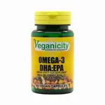 Veganicity Omega-3 DHA:EPA 500mg - olej z mikrorias, 60 vegan kapsúl