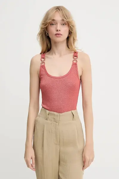 Top Morgan dámský, oranžová barva, DIDONI