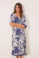 Šaty women'secret tmavomodrá barva, midi, 4479831