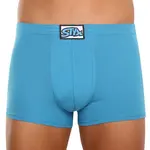 Styx Pánské boxerky klasická guma modré (Q969) M