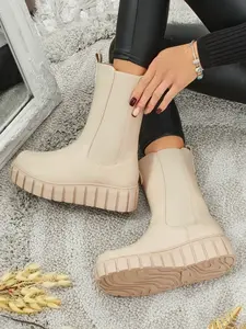 Resti Livora Eco-Leather High Ankle Boots for Women