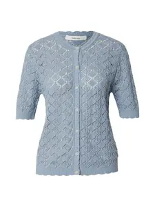 SELECTED Kardigán 'SLFSOFIA'  dymovo modrá