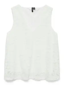 VERO MODA Top 'VMHoney'  biela