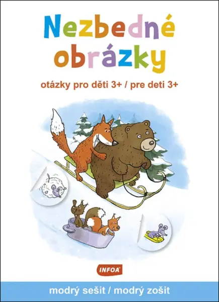 Nezbedné obrázky modrý sešit/modrý zošit
