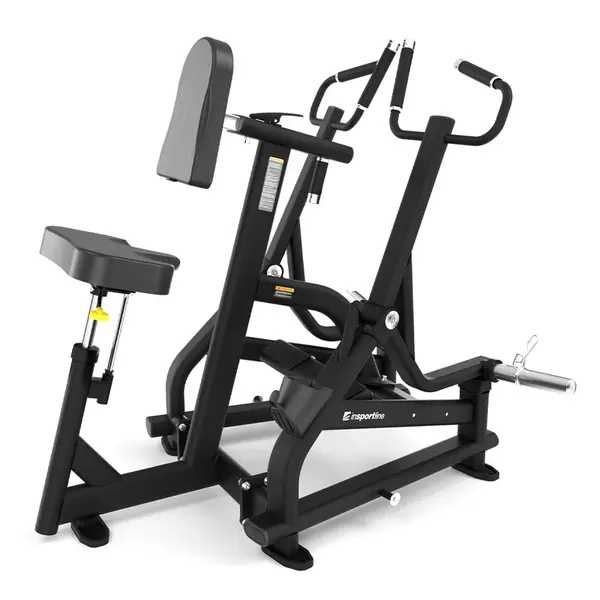 Veslovací stroj inSPORTline Velocer plate loaded