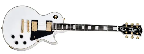 Epiphone Les Paul Custom Alpine White incl hard case