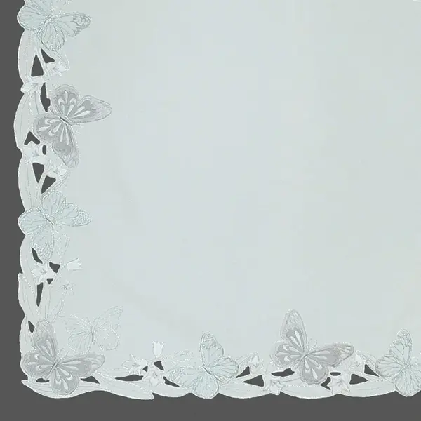 Esposa UBRUS, 85/85 cm, bílá