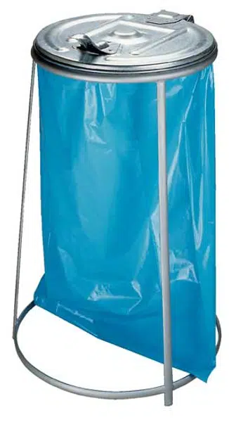 MEVA Stojan na odpadkové pytle 110 l, pozinkovaný