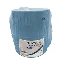 Průmyslová utěrka, 3-vrstvá, v roli, 38x36 cm, délka 360 m, 1000 útržků - CARFIT