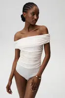 Body Undress Code Buttercup Bodysuit Thong béžová barva, 849