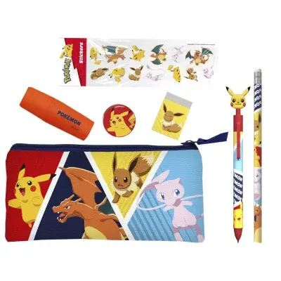 Pokémon školní set se samolepkami