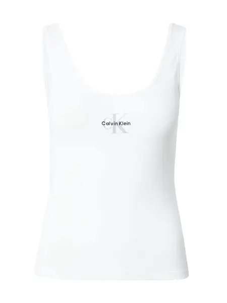 Calvin Klein Underwear Top  čierna / biela