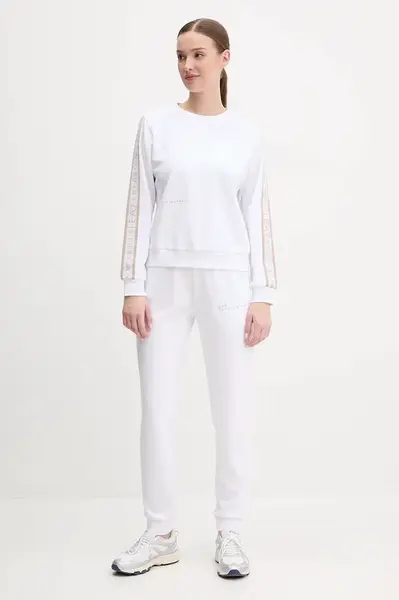 Tepláková souprava EA7 Emporio Armani bílá barva, AF12501.7W000283