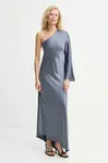 Šaty By Malene Birger AVILAS modrá barva, maxi, 103093