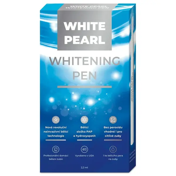 VitalCare Bieliace pero na zuby White Pearl (Whitening Pen) 2,2 ml
