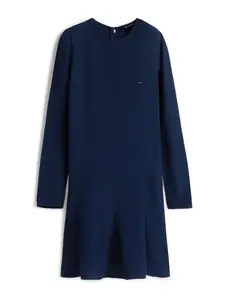 Tommy Jeans Šaty  námornícka modrá / červená / biela