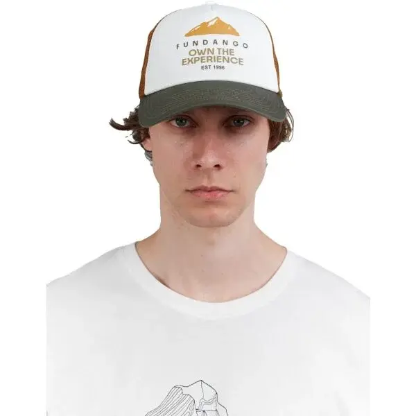 FUNDANGO PYRUS Pánská kšiltovka, bílá, velikost UNI