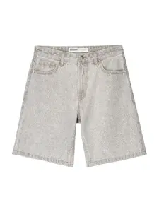 Bershka Džínsy  sivý denim