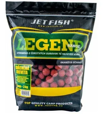 Jet fish boilie legend range kořeněná kreveta - 3 kg 24 mm