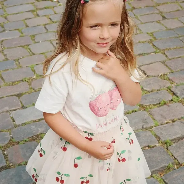 Dětské tričko s příměsí lnu Konges Sløjd ERA TEE OCS