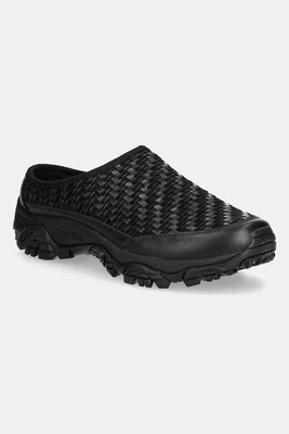 Pantofle Merrell 1TRL Moab 2 Slide Ltr Woven Se černá barva, J2032949