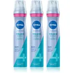 NIVEA Volume Care lak na vlasy pro zvětšení objemu 3 x 250 ml