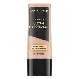 Max Factor Lasting Performance Long Lasting Make-Up dlhotrvajúci make-up pre zjednotenú a rozjasnenú pleť 101 Ivory Beige 35 ml