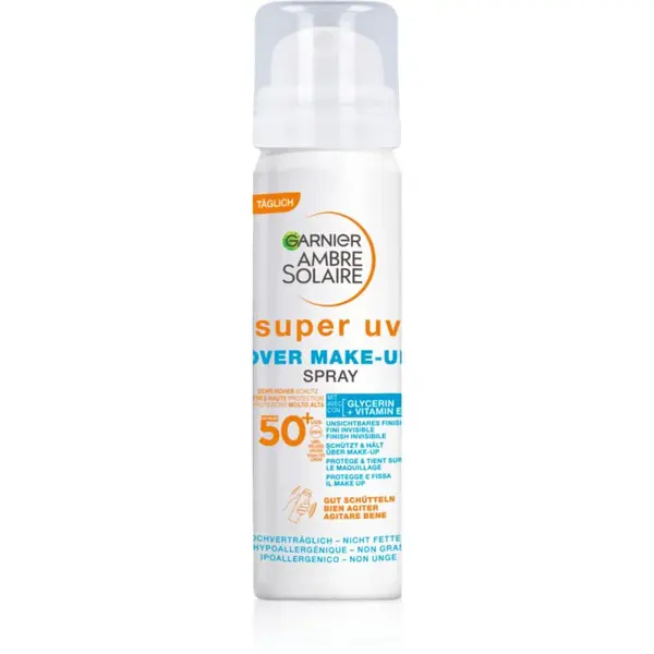Garnier Ambre Solaire Super UV sprej na opaľovanie SPF 50+ 75 ml