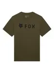 Fox pánské tričko Absolute 195 Original SS Olive Green | Zelená | Velikost XXL | 100% bavlna