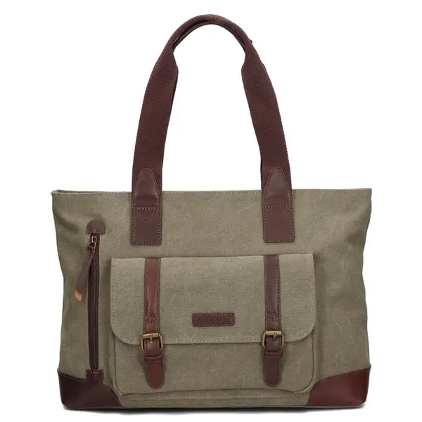 Větší dámská kabelka Katana Rotta - zelená