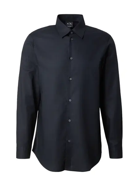 ARMANI EXCHANGE Košeľa  tmavomodrá